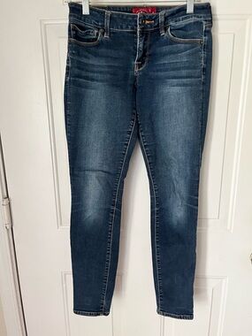 Lucky Brand Leyla Women's Jeans Size 2/26 Regular Skinny Dark Wash Denim